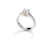 Anello Salvini Donna Battito in Oro bianco Diamante 0.40 Ct 20074776 - 20074776